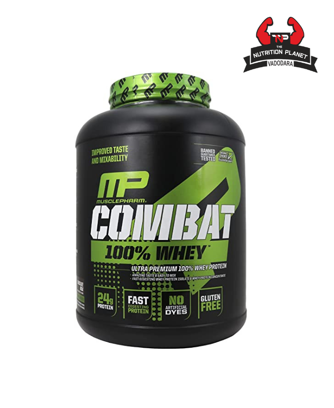 MusclePharm Combat 100% Whey - 5 lbs 2 kg 